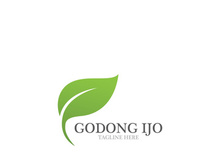 Logos of green leaf ecology