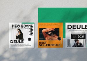 Deule Instagram Template