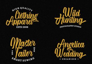 After Breaking - Modern Script Typeface