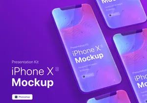 iPhone XS app mobile showcase Mock-Up