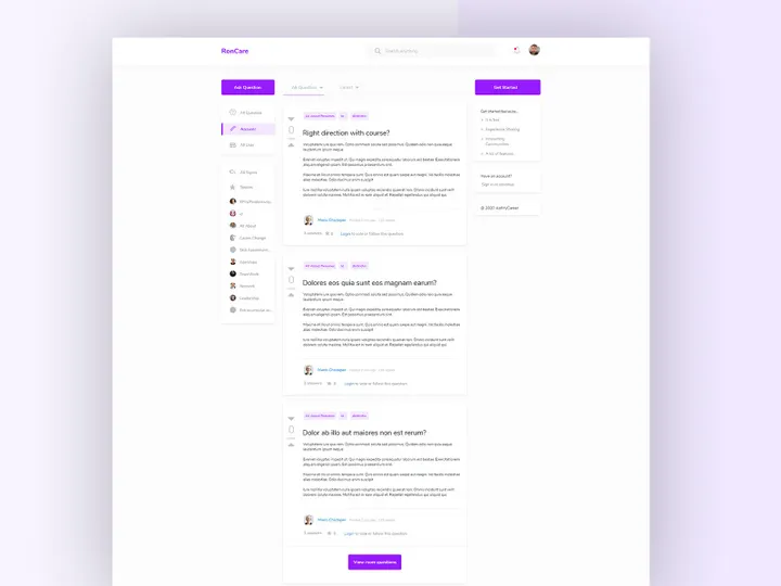 Forum Dashboard