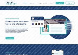 Talent Connect - Sitio web de agencia de reclutamiento de personal