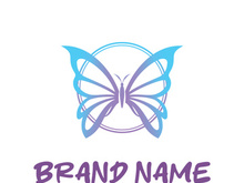 Butterfly logo design