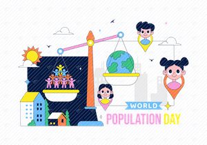 10 World Population Day Illustration