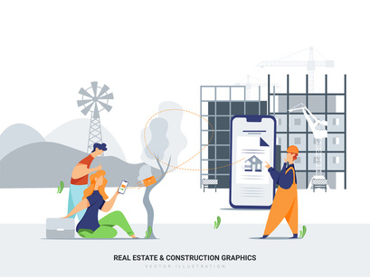 Construction & Real Estate Illustration_Vol 02