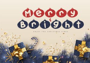 Snow Bells - Playful Display Font