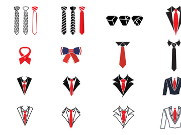 Work suit tie design Logo preview picture