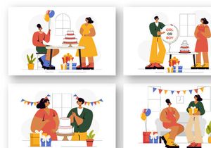 9 Baby Shower Celebration Illustration