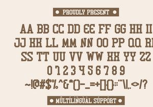 Varsity Display - Bold Slab Serif
