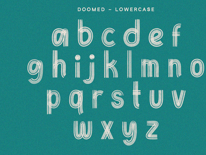 Doomed - Brush Font