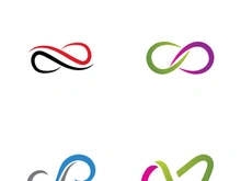 Infinity Design Vector icon illustration Logo template design