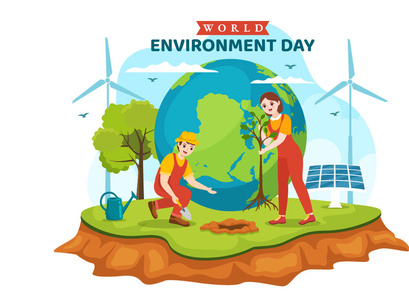 15 World Environment Day Illustration