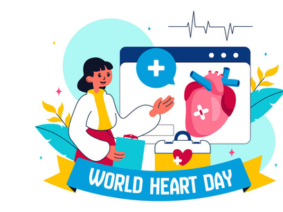 10 World Heart Day Illustration