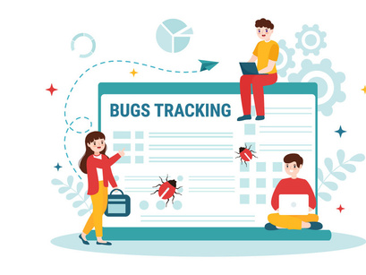 11 Mobile Phone Bug Tracking Illustration