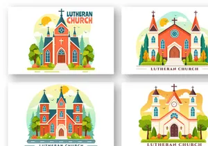 9 Lutheran Church Illustration