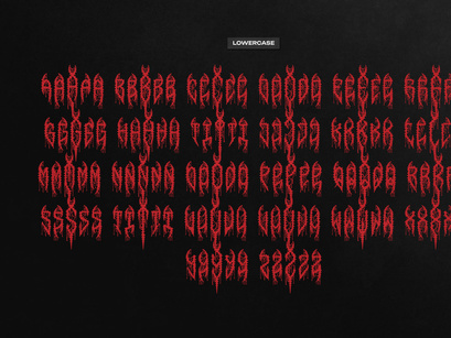 Mortvex | Death Metal Font