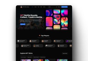 NFT Gaming Website