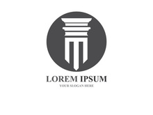 column Logo and symbol Template