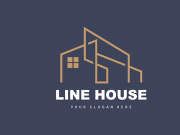 House Logo, Building Furniture Design