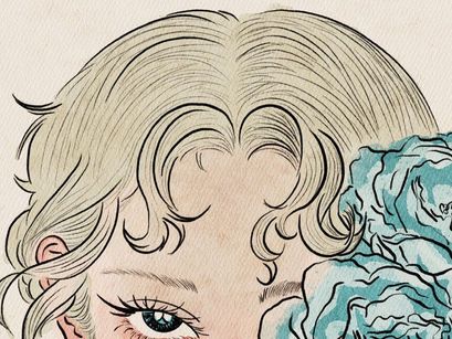 Vintage Portrait Illustration Bundle – Soft Aesthetic Girls Collection