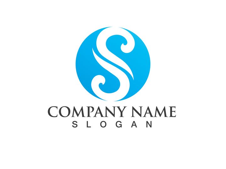 S Logo and symbol vector icon