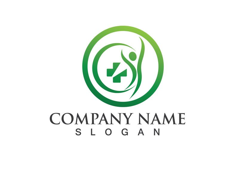 Health life people tree leaf green logo