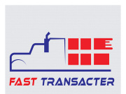 Modern Trucking Company Logo in adobe illustrator