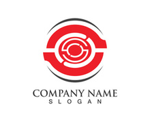 Business corporate S letter logo design vector