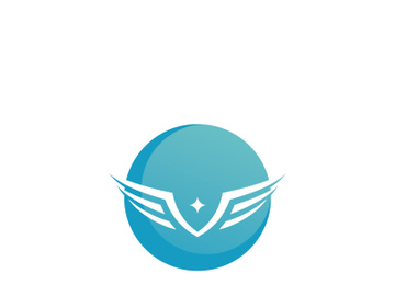 Falcon Wing  Vector Logo Icon Template preview picture