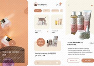 Skincare Shop Mobile App