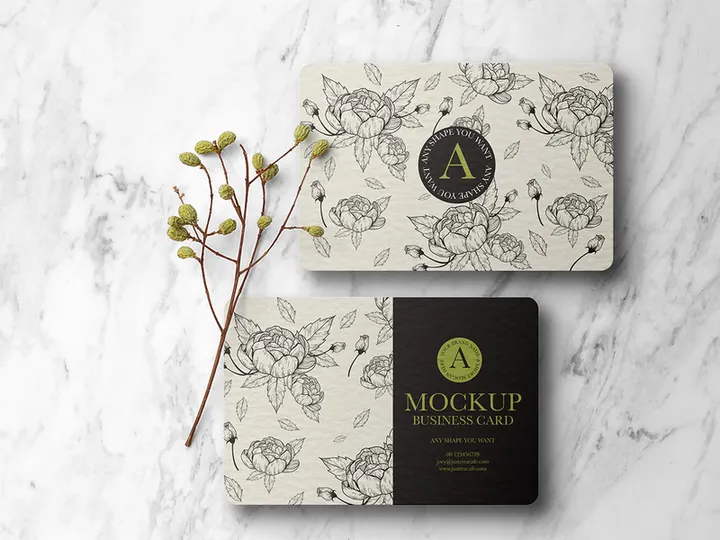 Business Card Mockup Design