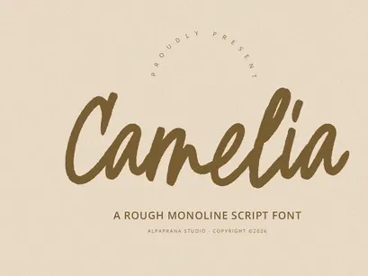 Camelia - Script Font