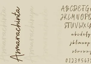 Gwathlyn Beauty Monoline Font