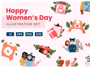 International Woman's Day Illustration preview picture