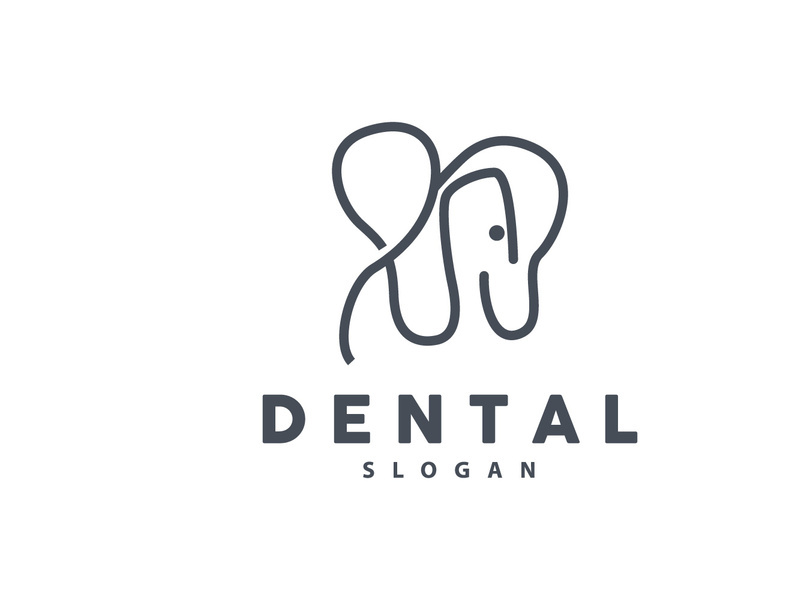 Tooth logo, Dental Health Vector, Care Brand Illustration