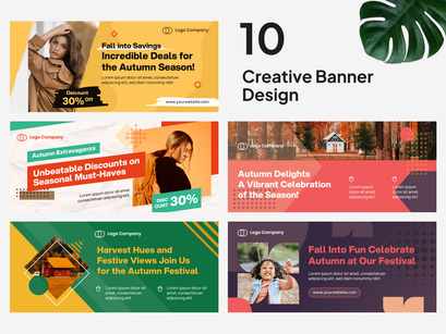 Creative Banner Design Template Vol. 3