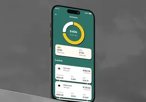 Online Loan Apps - Digital Fintech Mobile UI Design