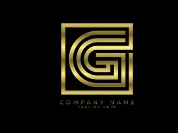 Luxury golden color line letter, Graphic Alphabet Symbol for Corporate Business Identity preview picture