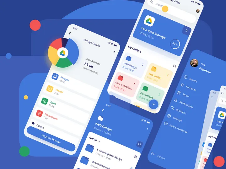 Google Drive App Redesign preview picture