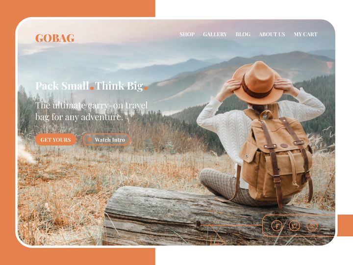 GOBAG - Website Template