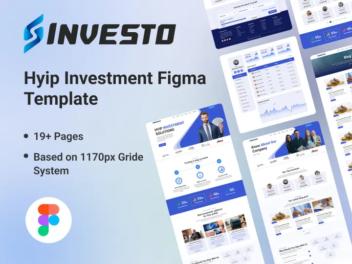 Investo - Hyip Investment Figma Template
