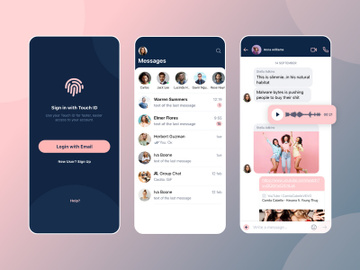 Dating chat  Mobile App preview picture