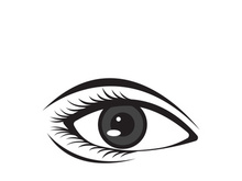 Branding Identity Corporate Eye Care vector logo design