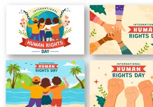 12 International Human Rights Day Illustration