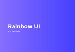 Epic Rainbow UI Kit Sketch + PSD