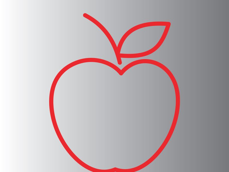 Apple logo design