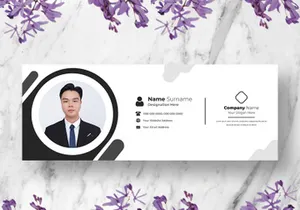 Corporate Email Signature Template Ver-19