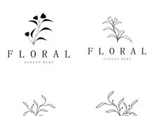 Elegant floral and leaf frame. Delicate botanical vector illustration for labels, spas, corporate identity, and wedding invitations3