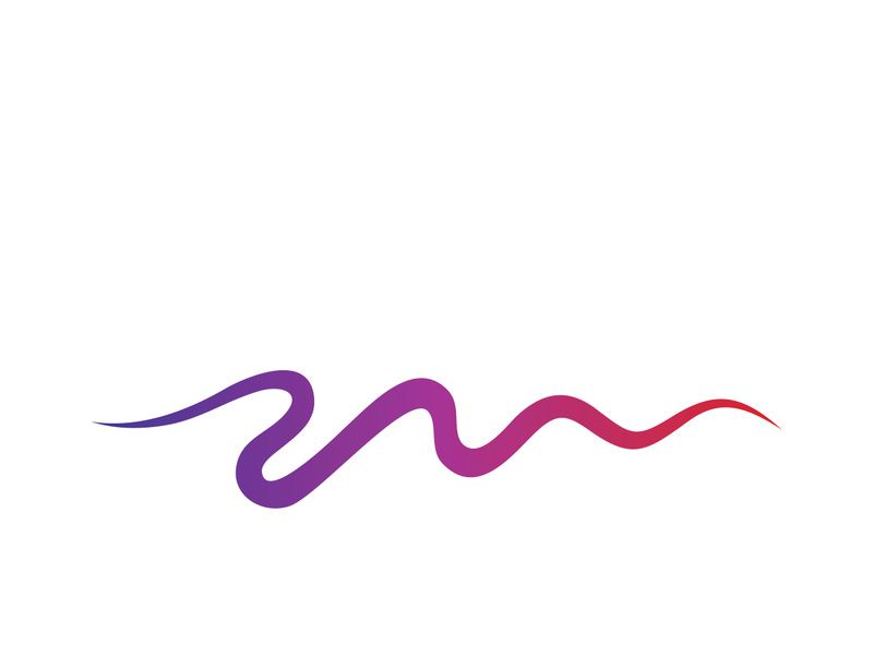 Sound waves vector illustration design template
