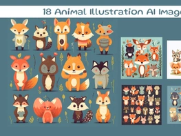 Illustrations of various animals preview picture